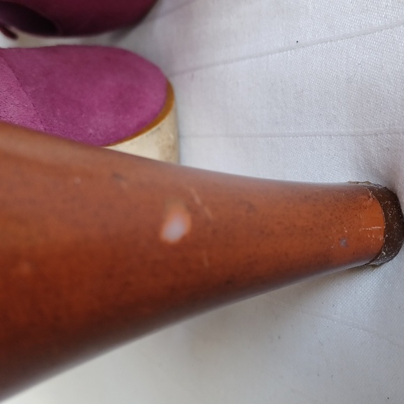 Aldo Purple Suede Hidden Platform Pump- Sz. 38/7.5 - Picture 12 of 16